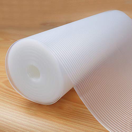 Shelf Liner, Non-Slip Cabinet Liner, Washable Oil-Proof for Kitchen Cabinet, Shelves, Refrigerator, Storage, Desks, 36 Inches x 20 FT, Non Adhesive Drawers Liner… (36 Inches x 20 FT, Thickened) - size: 36"W x 240"L