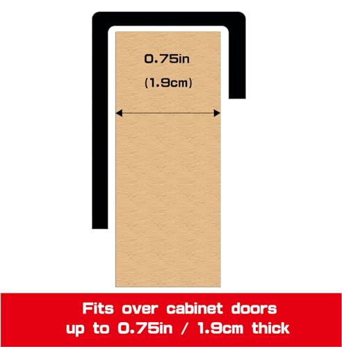 FitWell Over-The-Cabinet-Door Grocery Installation Plastic Recycling & Trash, Under Sink Garbage Bag Holder, Trash Bag Holder Rack for Recycled Reusable Disposable Grocery Bag (Black) - color: Black