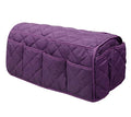 Armchair Caddy for Recliner Sofa Remote Control Holder Organizer for Recliners Purple Sofa Armrest Cover with 14 Pockets for Armchair Organizer