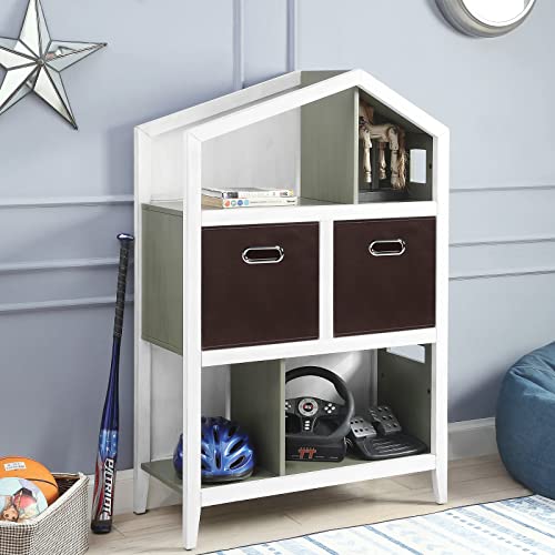 Black Fabric Cubby Storage Bins,13x13x13 Inches ,Cube Organizer Bin Foldable Storage Boxes with Dual Handles Fabric Organizer Box and collapsible Storage basket,Set of 3,Coffee - color: Coffee, size: 3 Pack