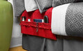 McNair D.B.B. Bedside Storage Organizer/Caddy extends from the left side of the bed to the right side. It provides easy access to remote controls, eye glasses, books, cell phones, water bottles, etc. - size: Twin