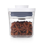 OXO Good Grips POP Container - Slim Rectangle Mini 0.4 Qt - color: White, size: 0.4 Qt - Rectangle