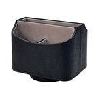 UnionBasic Rotating Desk Organizer, 360 Desk Spinning Caddy, Desktop TV Guide/Mail/Media/Remote Controller Holder Organizer,Fishskin Black - color: Fishskin Black