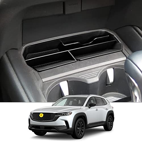 CDEFG 2023-2026 CX-50 Center Console Organizer for 2023 2024 2025 2026 Mazda CX-50 Central Console Tray Storage Box Secondary Tray Coin Container 2023-2026 CX50 Accessories (for Central Console) - color: For Central Console