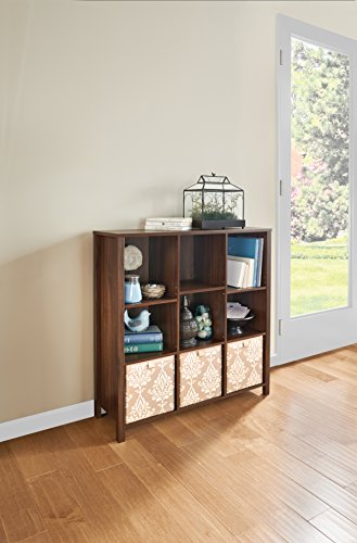 ClosetMaid 16057 Premium Adjustable 9-Cube Organizer, Dark Chestnut - color: Dark Chestnut, size: 9-Cube