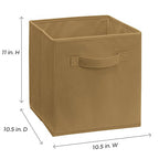 ClosetMaid 5785 Cubeicals Fabric Drawer, Mocha - color: Mocha, size: 1-Pack, style: 1-Pack