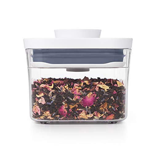 OXO Good Grips POP Container - Rectangle Mini 0.6 Qt - color: White, size: 0.6 Qt - Rectangle