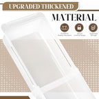 2 Pack Deep Drawer Organizer Bins, Adjustable Sliding Drawer Organizer Bin Expandable Tray for Kitchen Utensils, BBQ Tools, Towels, Durable Plastic Sliding for Easy Storage (17" to 27”) - size: 17" to 27”