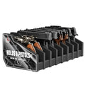 Foam Pistol Rack for Gun Safe Pistol Holder for Storage, Gun Cabinet Accessories for Pistols Revolvers, Fits Most Handguns - size: 8 Slots