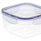 ARSUK Food Storage Containers with Airtight Lids - Reusable Plastic Containers Sets - BPA-Free Stackable Kitchen Storage for Meal Prep & Snacks - Microwavable & Dishwasher Safe (4 PCS) - color: 4 PCS