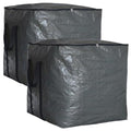 Extra Large Storage Bag (Black, 25"x25"x25" - 2 Pack) - color: Black, size: 25"x25"x25" - 2 Pack