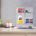 Sorbus Acrylic Storage Containers - 3 Pack, Stackable Storage Bins Set for Bathroom Organization - Clear Acrylic Drawer Organizers - Makeup Case Pull-Out Drawers (7.6’’ Tall and 12.1’’ Wide) - size: 3 Pack, 7.6’’ Tall and 12.1’’ Wide
