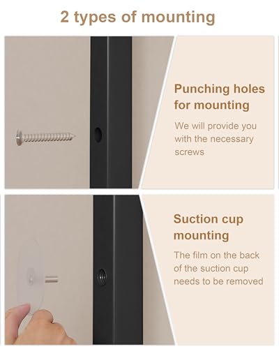 UMDONX Behind The Door Bathroom Shelf Narrow 5-Tier, Space-Saving Slim Storage Shelf Narrow Shelving Unit for Bathroom and Kitchen Black - color: Black, size: Width 17.5in