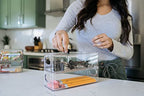ClearSpace Plastic Pantry Organization and Food Storage Bin – Great Kitchen Organization and Kitchen Storage – Fridge Organizer Bins, Pantry Storage – 6 Pack - size: 6 Pack