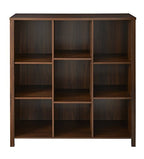 ClosetMaid 16057 Premium Adjustable 9-Cube Organizer, Dark Chestnut - color: Dark Chestnut, size: 9-Cube