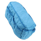 Arm Chair Armrest Covers with Pocket Sofa Covering Organizer, Couch Remote Control Holder for Living Room Couch, Side Bag Armrest Storage Caddy with Non Woven (Blue)