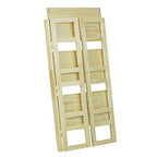 Casual Home 3-Shelf Folding Student Bookcase (20.75" Wide)-Natural - color: Natural