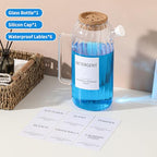60oz Fabric Softener Dispenser,Liquid Laundry Detergent Dispenser with Lables,Laundry Detergent Container - size: 60oz-02