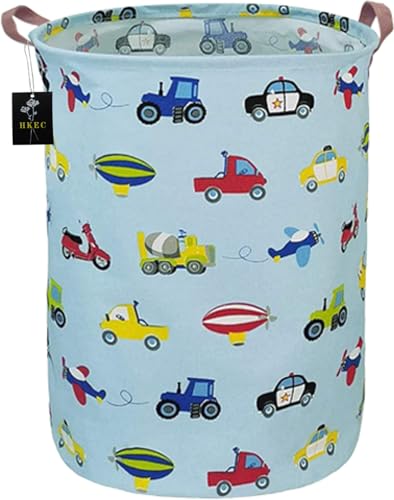 Kids Laundry Basket,Boys Toy Storage Bin,Baby Dirty Clothes Hamper,Nursery Hamper for Bedroom,Gift Baskets(Car) - color: Car