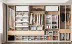 HOMIDEC Shoe Storage Cabinet, 48 Pairs Shoe Rack 3 by 8 Tier Space Saving Shoe Organizer for Closet Hallway Living Room Bedroom Garage - color: White, style: 3 by 8