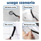 Betanull Crevice Cleaning Brush Set, Multi-Purpose Hard Bristle Brushes for Deep Cleaning Kitchen, Bathroom, Grout, Sink, Cup, Teapot, Bottle, Blender, Corners, Tight Spaces & More