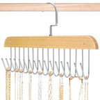 Jewelry Holder Organizer Wall Mount Necklace Holder Necklace Organizer, Hanging Jewelry Organizer