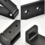OHIYO Folding Wall Hook 2PCS Folding Coat Hooks for Hanging Heavy Duty Coat & Bag & Backpack & Hat & Headphone Foldable Coat Hooks Wall Mounted Saves Space (Black) - color: Black-2 Pack