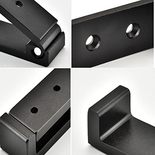 OHIYO Folding Wall Hook 2PCS Folding Coat Hooks for Hanging Heavy Duty Coat & Bag & Backpack & Hat & Headphone Foldable Coat Hooks Wall Mounted Saves Space (Black) - color: Black-2 Pack