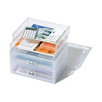 Like-it │MX-9202 │Landscape File Tray │Stackable File Tray │13.27" × 10.16" × 2.44" | Clear │