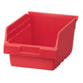 Akro-Mils 30080 Plastic Nesting ShelfMax Storage Bin Box, 12x8x6-Inch, Red (8-Pack) - color: Red