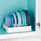 YouCopia StoraLid Adjustable Food Container Lid Organizer for Kitchen Cabinet Storage, Small, 2-Pack - size: Small 2-Pack Classic
