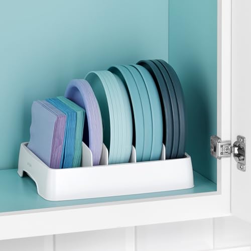 YouCopia StoraLid Adjustable Food Container Lid Organizer for Kitchen Cabinet Storage, Small, 2-Pack - size: Small 2-Pack Classic