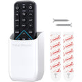 TotalMount Hole-Free Remote Holder – Eliminates Need to Drill Holes in Your Wall (White Remote Control Holder, Quantity 1) - color: White