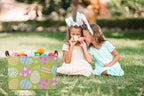 NTAOHAMPER Rectangular Green Easter Basket,Easter Gift Basket Empty,Toys/Books Box,Room Decor(Green Easter Egg) - color: Green Easter Egg