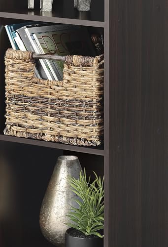 Whitmor 3 Cube Bookcase, 3 Tier Stackable MDF Bookself, Open Storage Display Organizer, Storage Cabinet for Living Room, Bedroom, Home, Office, 12.2" L x 11.7" W x 35.6" H, Espresso - color: Espresso, size: 3 Cube, 12.7"L x 11.7"W x 35.5"H