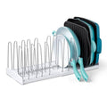 YouCopia StoreMore Expandable Cookware Rack with Tall Steel Wires, 12.5"-22" Wide Adjustable Pan Organizer for Kitchen Cabinet Storage, Classic Edition - size: Expandable Classic