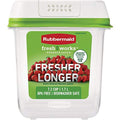 Rubbermaid FreshWorks Saver, Medium Produce Storage Container, 7.2-Cup, Clear - size: 7.2 Cup