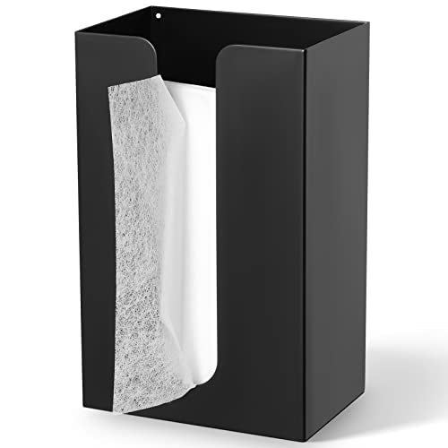 SUBEKYU Magnetic Dryer Sheet Holder for Laundry Room ,Dryer Sheet Container,Iron Dryer Sheet Dispenser for Laundry Storage and Organizition, Wall Dryer Sheet Box,Fabric Sheet Holder,Black - color: black