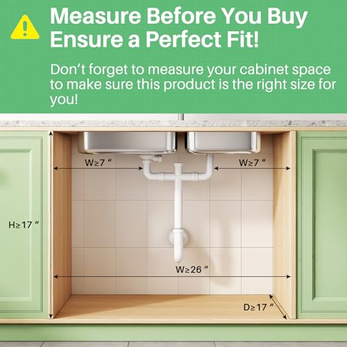 Kitstorack Under Sink Organizer, 2-Pack 3-Tier Height Adjustable Thickened Metal Pull out Cabinet Organizer Shelf, Slide out Storage Drawer Rack for Bathroom Kitchen Pantry Home Laundry Organization - color: Black, size: 2 Pack