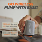 Rechargeable Wireless Pump Travel Storage Bags Set - 15 Pack Large Size Vacuum Bags for Travel & Home, Space-Saving Compression Packing for Clothes, Blankets & Bedding - size: 15 Large Size