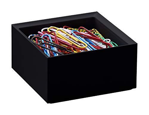 Bostitch Office Konnect Desk Organizer Accessory Tray, Stacks for Desktop Storage, Black - color: Black, size: Small, style: Storage Tray