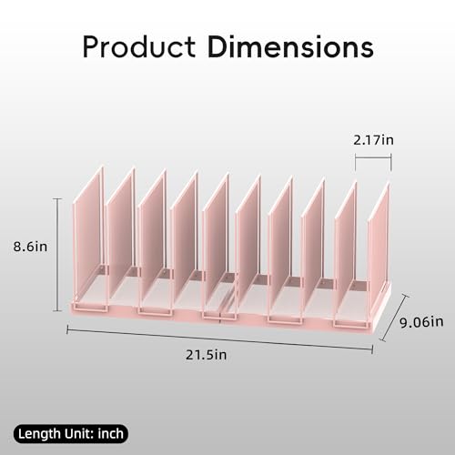 9-Section Desk File Organizer, Vertical File Holder, Mesh Desktop File Folder Metal File Organizer Stand for Office Home Classroom, Pink - color: Pink, size: 1 Pack 9-Section