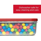 Rubbermaid Premium Modular Food Lids - size: 18-Cup, 2 Pack, style: 2 Pack