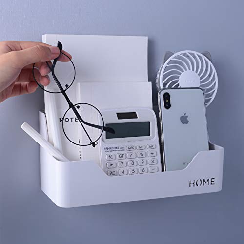 Bedside Shelf Bedroom Dorm Room Rack Organizer Storage -Use as Kid Student Nightstand to Organize Headphone,Remotes,Glass,Cellphones(Type B) - color: Type B