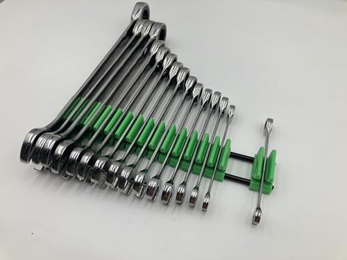 Professional 42 Wrench Organizer Set - Alien Green