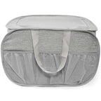 Collapsible Laundry Baskets, Tear Proof Pop Up Laundry Hamper with Lid, Dual Handles Durable Foldable Laundry Basket, Easy to Carry Laundry Hamper for Home, Laundry Room, Bedroom, Dorm, Travel Grey - style: Grey with Lid