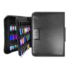 150 Position Key Organizer with Combination Lock, Waterproof Fireproof Zippered Key Case, Key Holder Box for Rental Management Real Estate Sales Hotel Executives