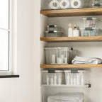 Superio Deep Storage Organizer Bin with Lid X-Deep Small Clear Storage Box with Latch for Home, Kitchen, Garage- Store, Food, Supplies, and Hair Accessories (4.75 Quart) - size: 4.75 Qt