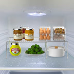 Redrubbit Expandable Metal Rustproof Kitchen Counter & Cabinet Shelf, Chrome, 1 Shelf, Modern Style, Kitchen Storage & Organization Product Accessories - color: Chrome