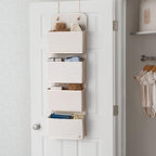 Delta Children GAP babyGap 2-Pack Over the Door Storage Organizer with 4 Pockets, Tan - color: Tan